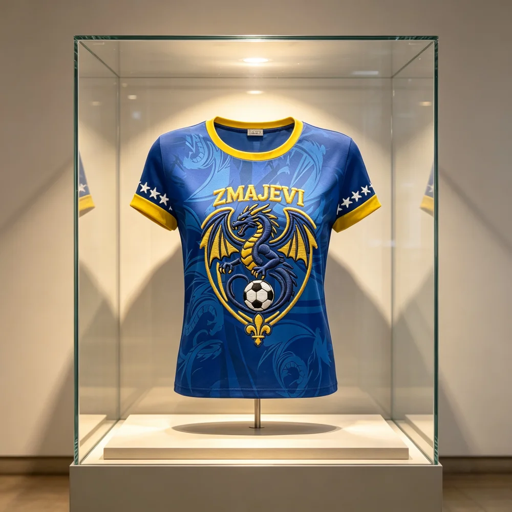 2026 New Bosnia and Herzegovina  Trend Design Football Jersey  Fan Friendly Quick Drying Breathable Hot Sale Family Kids Tees