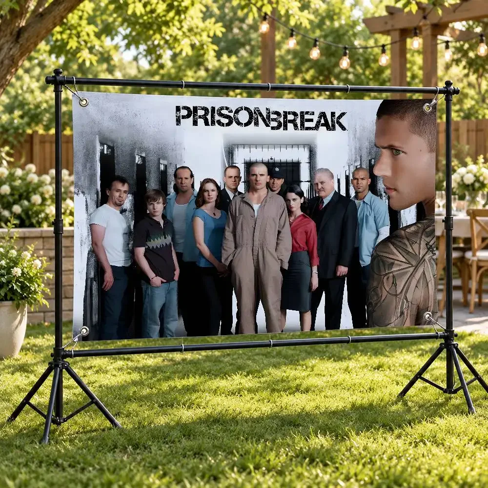 Prison Break Aesthetic Wall Tapestry Flag Printed Wall Hanging Living Room Party Outdoor Decor
