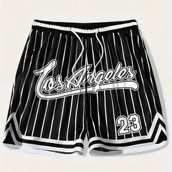 Summer Men California Shorts Kids Fashion Hawaii Beach Shorts Boys Girls Shorts Adult Casual Short Pants Los Angeles Streetwear