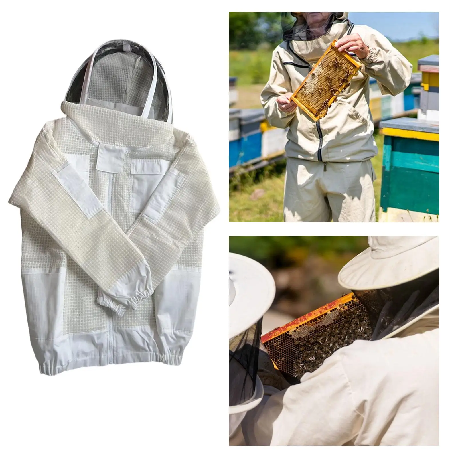 

Костюм Bee Keeper, куртка, защитный халат для фермы, необходимое снаряжение