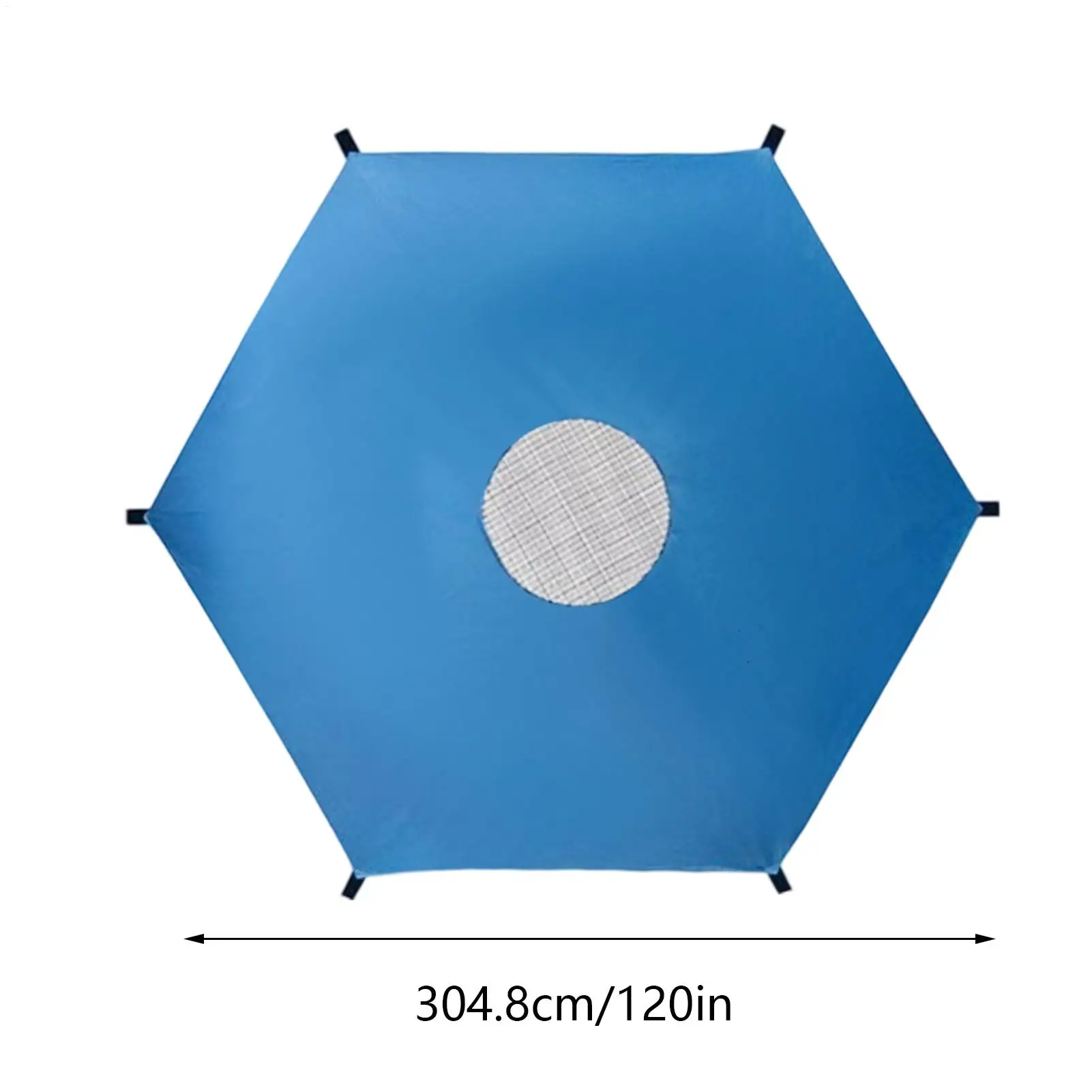 3 meters Trampolines Sunshade Accessories Sun Protection Trampoline Sun Shade Cover Waterproof For Outdoor Backyard Playground
