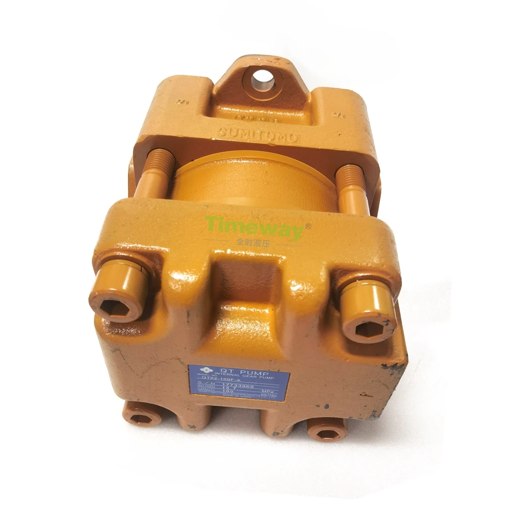 QT62 Hydarulic Gear Pumps QT62-80F-A QT62-80-A QT62-100-A QT62-100F-A QT62-125-A QT62-125F-A Sumitomo Internal Gear Pump