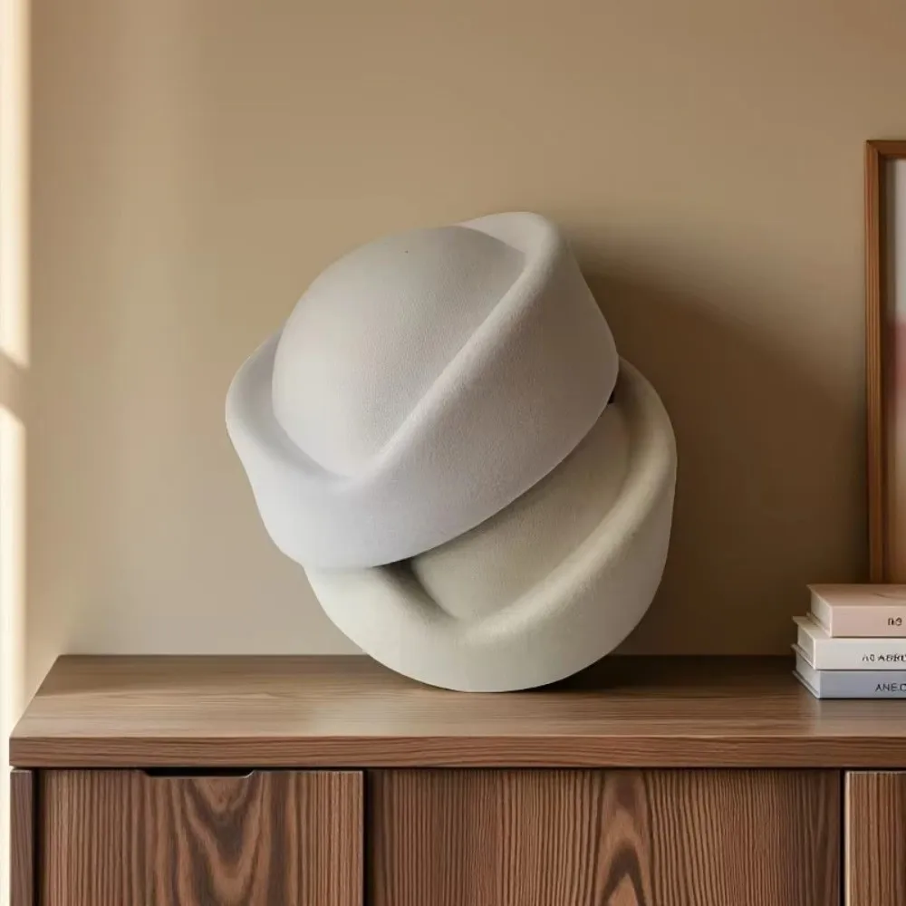 Versatile British Retro Top Hats Solid Formal Stewardess Hat Concave Top Pillbox Cap Cosplay Costume