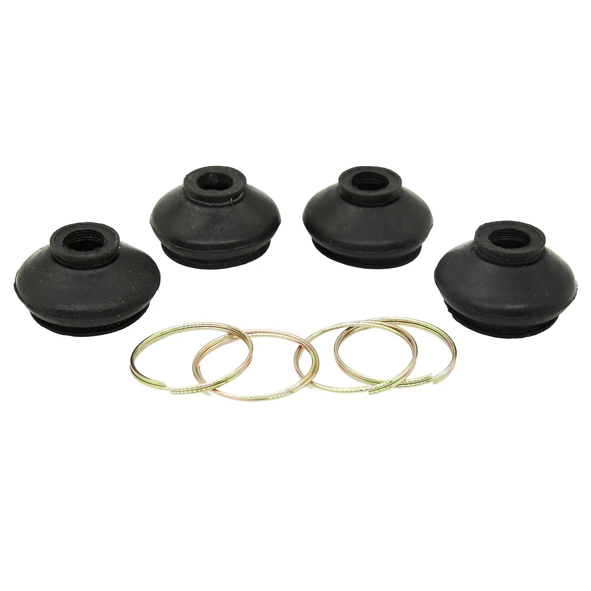 4 Pcs Turn To Rod Arm Ball Head Dust Protection Rubber Cover for Chinese ATV Quad Go Kart Dirt Pit Bike