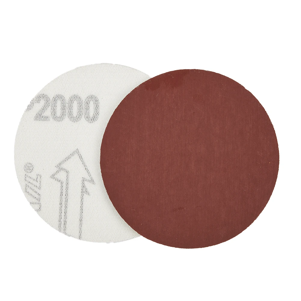 Round 40pcs Set Aluminum oxide Sandpaper discs Replacement 75mm-80mm Automotive Marine Plastic Stone Glass Useful