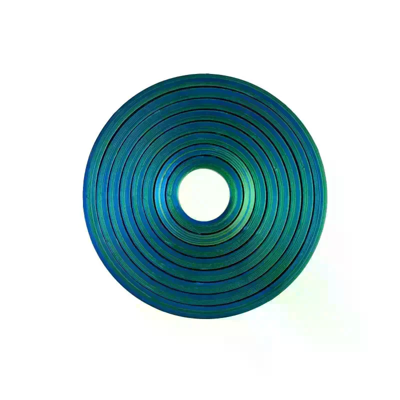 3D Printed Hex Ring Finger Ring - Colorful Rotating Novelty Ornament, PLA Material, Trendy Unique Desktop Toy
