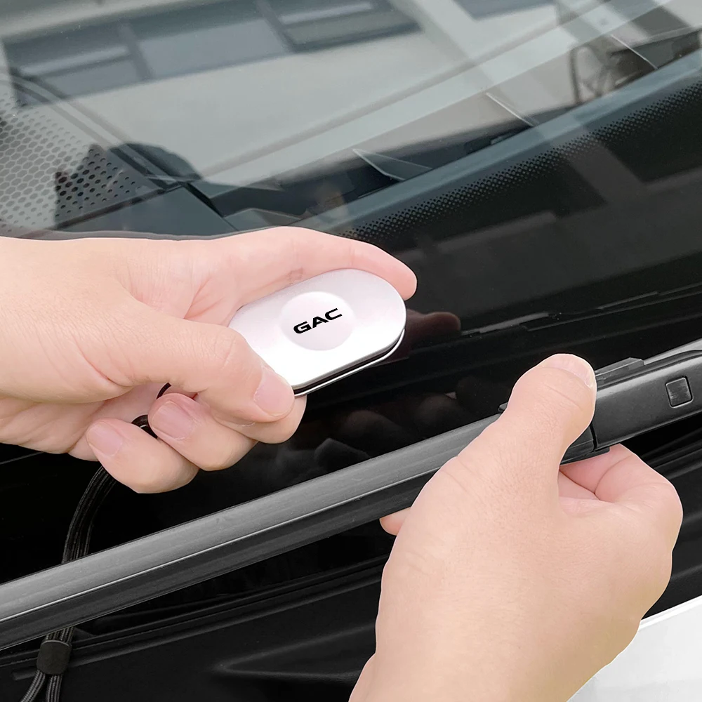 ل GAC Trumpchi Aion GS8 GS4 GS3 Empow GS5 المعادن ممسحة السيارة أداة إصلاح شريط لاصق العظم ممسحة شفرة اكسسوارات السيارات