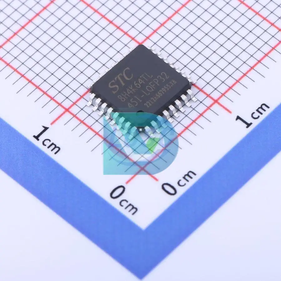 STC8H4K64TL-45I-LQFP32 LQFP-32(7X7) Microcontrollers (Mcu/Mpu/Soc) Chips Nieuw Origineel