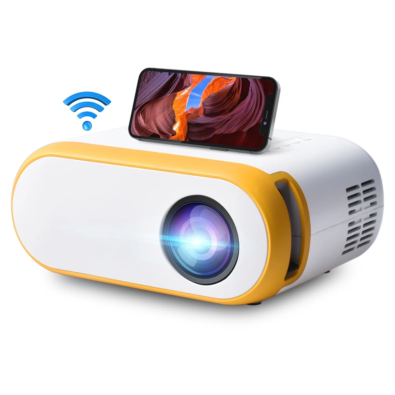 New! Q11 Mini Portable Projector Native 1280 x 720P for Home Theatre Airplay Maircast Smart Phone Multimedia LED Video Beamer