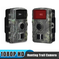 Hunting Trail Camera 2.0in 1080P HD Night Vision Wildlife Camera Outdoor Trail Cam Trigger Wildlife Scouting IP66 WaterProof