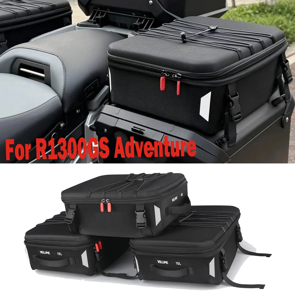 

For BMW R1300GS ADV R 1300 GS Adventure 1300GSA Top Box Panniers Bag Top Box Pannier Side Bag Case Luggage Bag 2024+