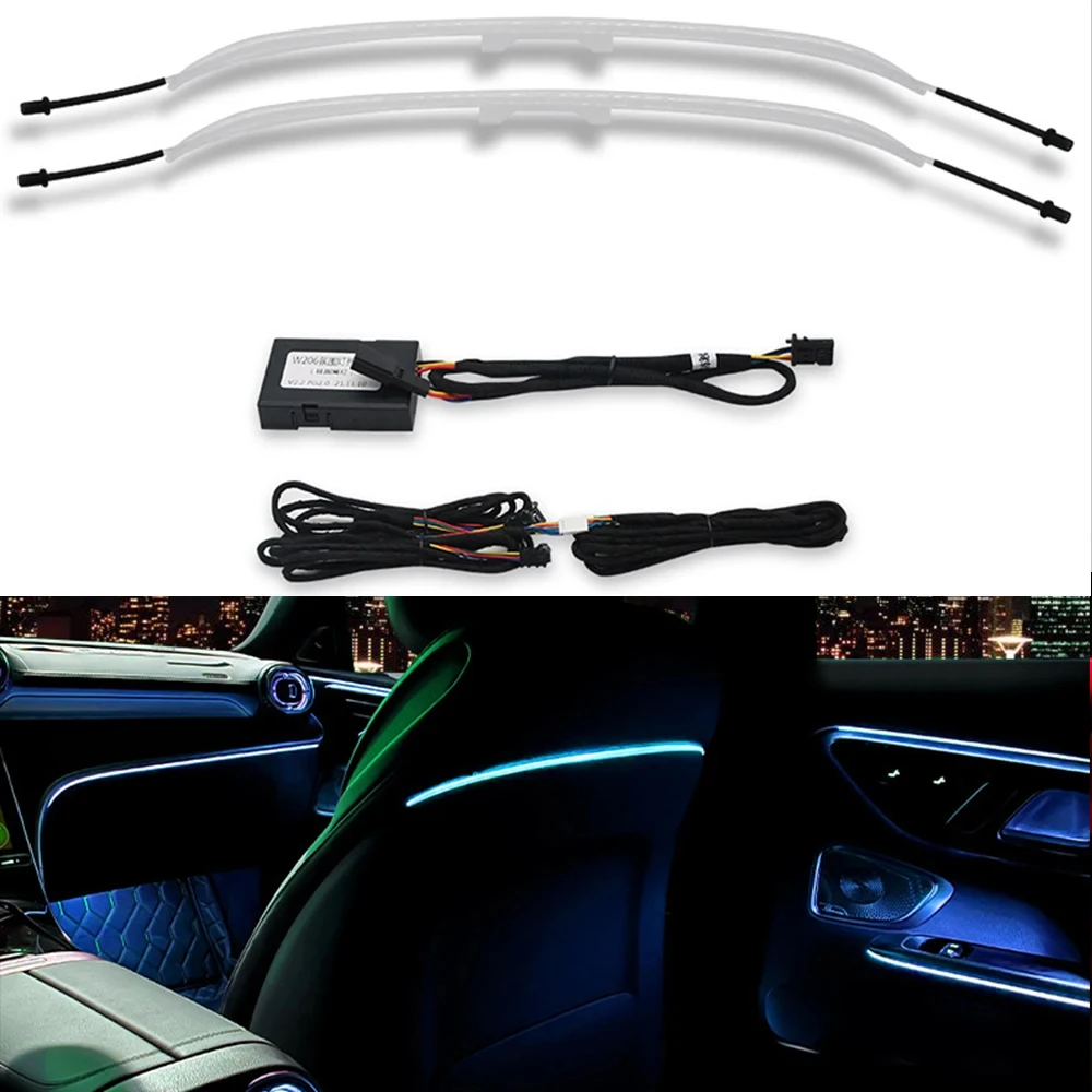 Автомобильный задний фонарь для Mercedes-BenzC/E/GLC W205 W206 W213 X253, 64 цвета