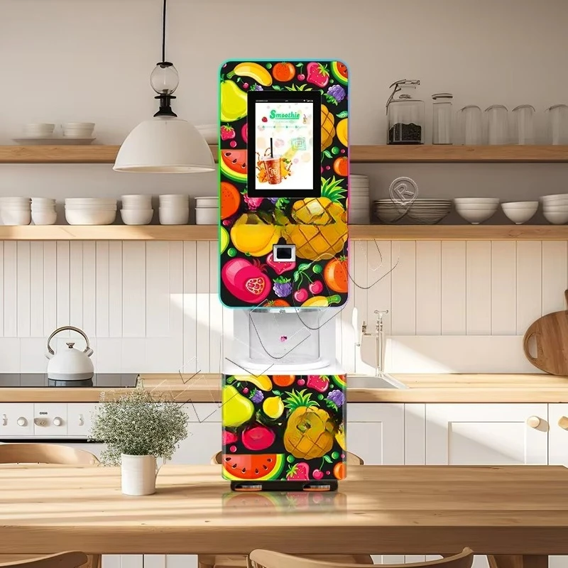 Haloo, 1 unidad, máquina expendedora De batidos personalizada, máquina expendedora De batidos automática, expendedora De batidos De frutas congeladas