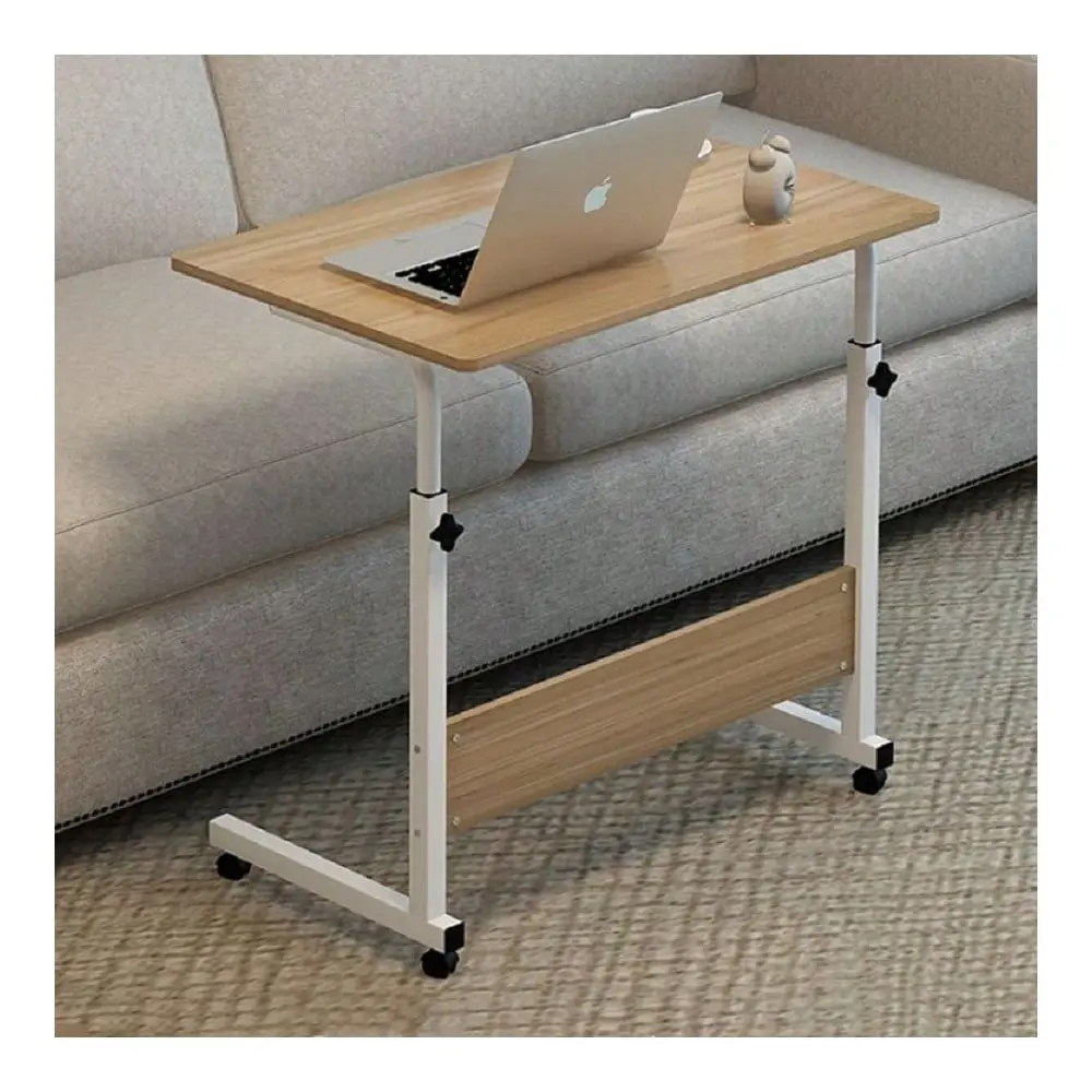 

Складной прикроватный столик-трансформер: мобильный письменный стол с регулировкой высоты, подставка для ноутбука, простой учебный стол, мобильный подъемный столик для письма