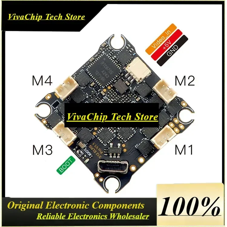 VIVaS2 ELRS Pro 5in1 A For Mobula7 DIY FPV Drone Builds