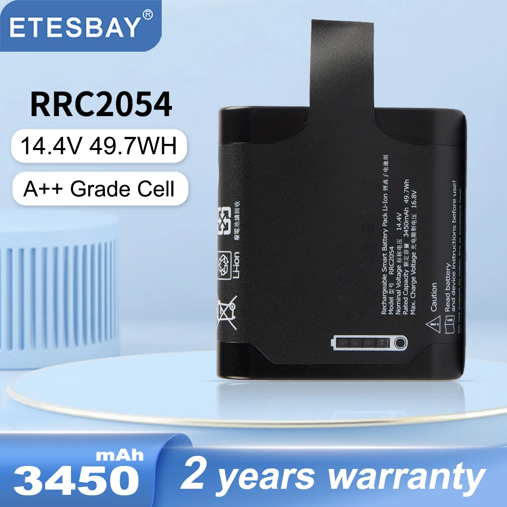 ETESBAY RRC2054 3450mAh Rechargeable Smart Battery Pack Li-Ion For RRC2054 Industrial Controller Battery