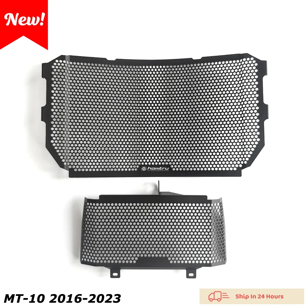 دراجة نارية الملحقات والتعديلات لياماها MT10 MT-10 2016-2023 دراجة نارية المبرد الأساسية درع غطاء مصبغة حماية #1