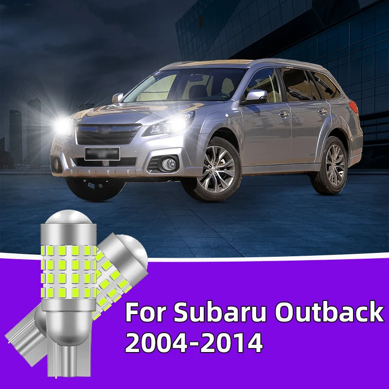 

2PCS For Subaru Outback 2004-2014 Car Led Bulb T10 W5W width lights side marker position Signal Lamp 12V 24V Clearance Lights