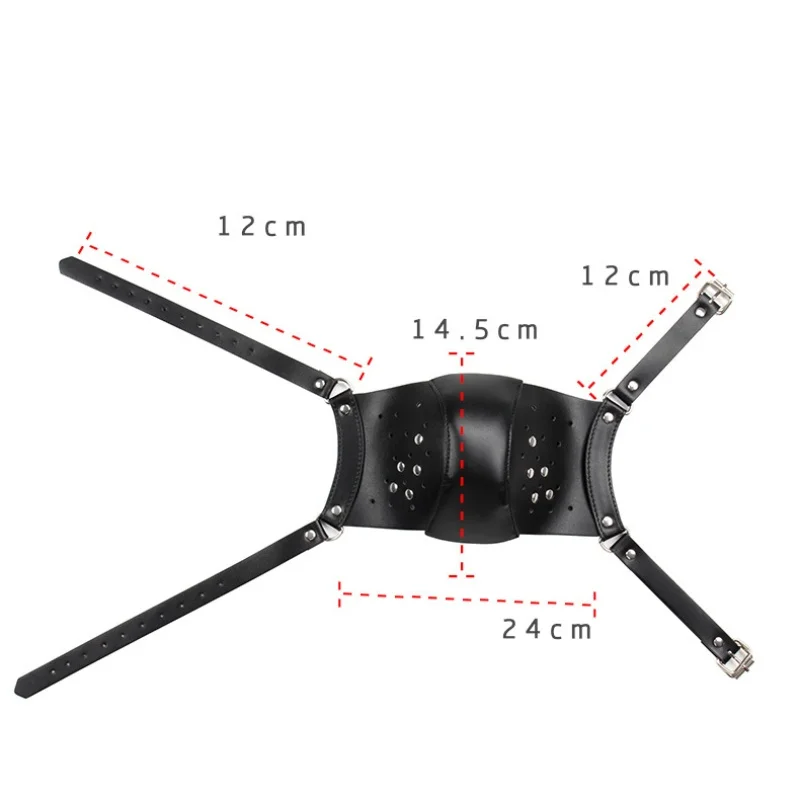 Masques en cuir sexy pour femmes, masque gothique avec les yeux bandés, masque de mode cosplay, fête d'Halloween et de carnaval, masque de paupières Tim Ball, accessoires