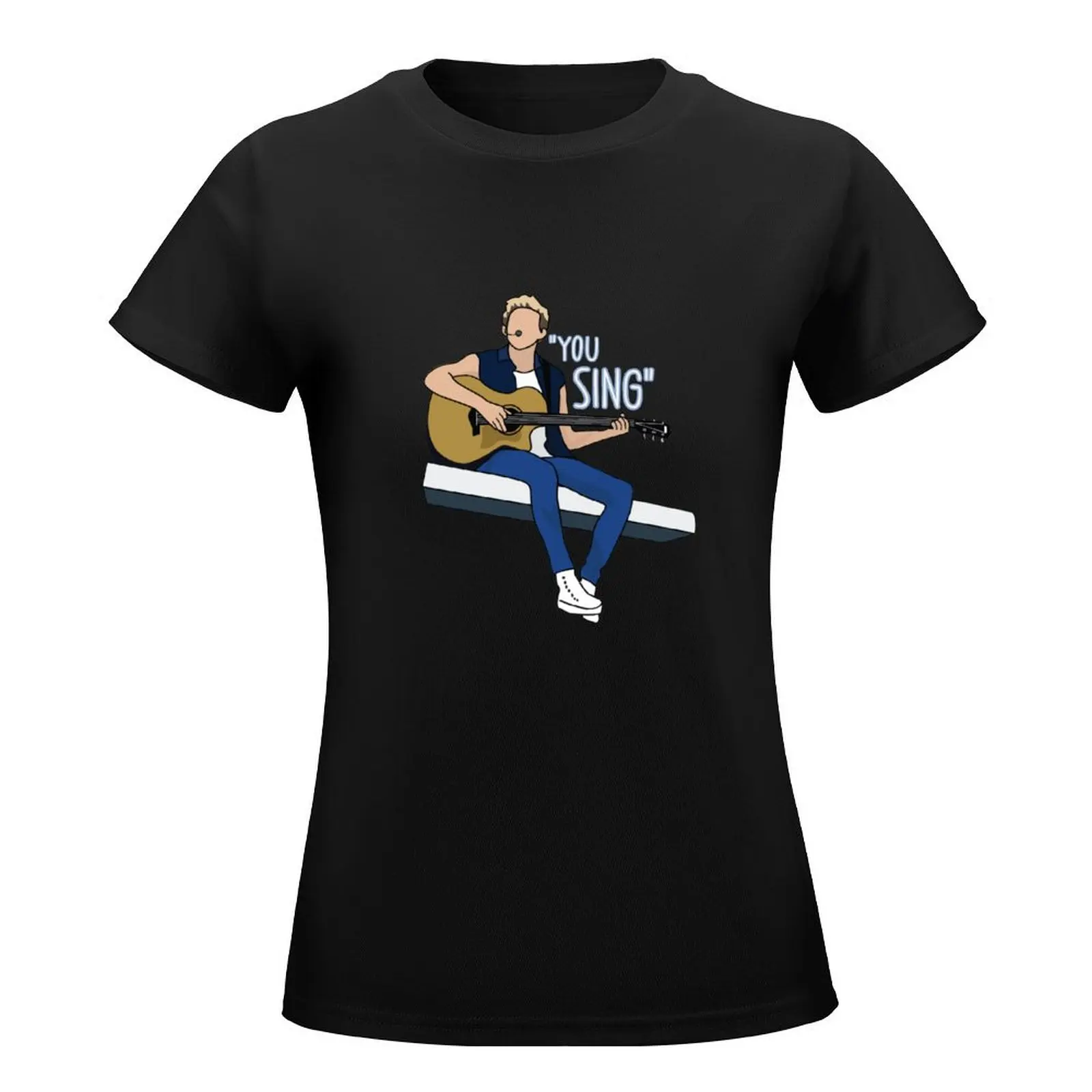 Niall You Sing camiseta para mujer, camisetas gráficas, ropa de verano