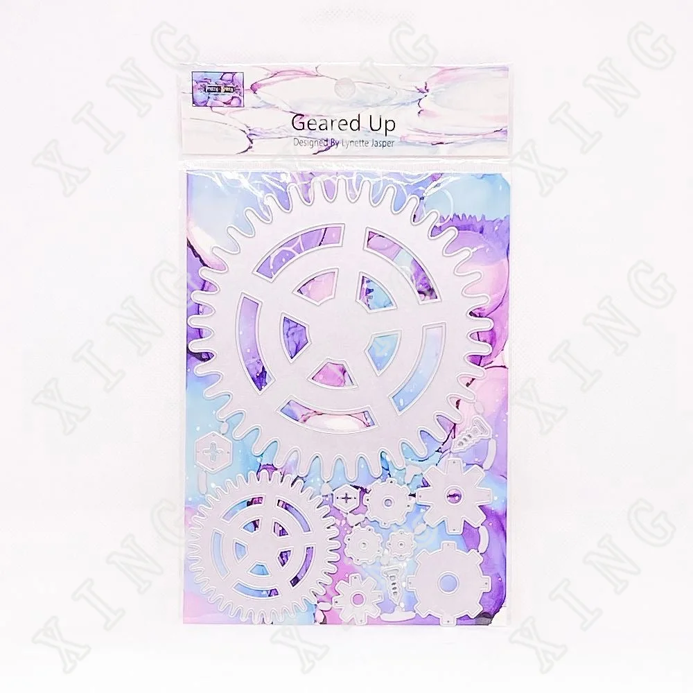 

Dies Scrapbooking Metal Geared Up Cutting Dies Craft Embossing Make Paper Greeting Card Making Template Diy Handmade 2022 New