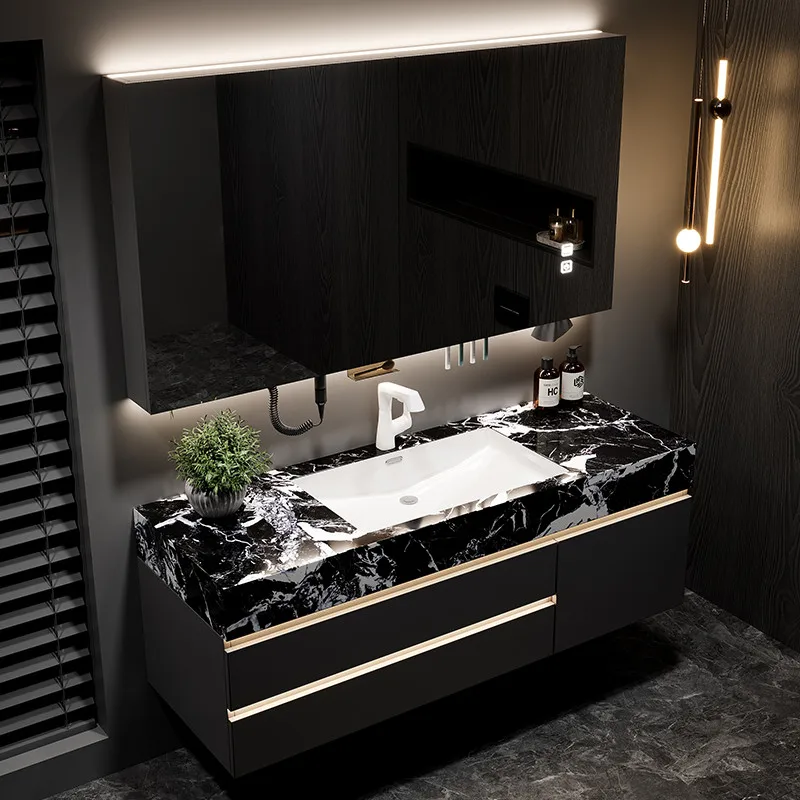 

Toilet Decorations Bathroom Cabinet Accessories Organizer Mirror Partitions Cupboard Skincare Perfume Gabinete Home Furniture