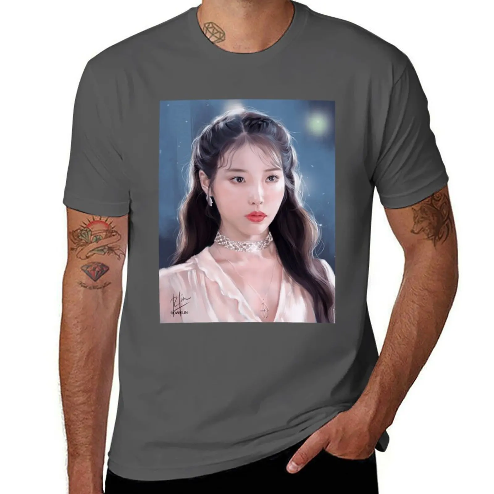 

IU Hotel del Luna T-Shirt Work Wear Short Sleeve T-Shirt