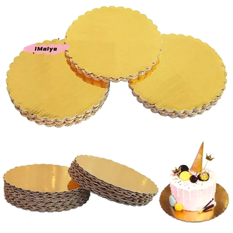 Altın Yuvarlak Pasta Tabanları - Cake Board Round incelemesi ve fiyatı