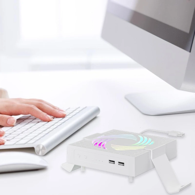 Охлаждающий вентилятор для серийной системы охлаждения с подсветкой, 3 регулируемые скорости