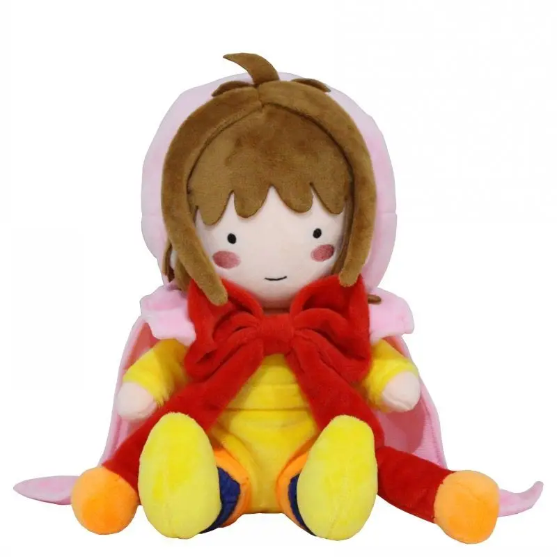 Stuffed 25cm Cardcaptor Sakura Kinomoto Sakura Li Syaoran Soft Plush Doll Cute Anime Peripheral Perfect Birthday Gift