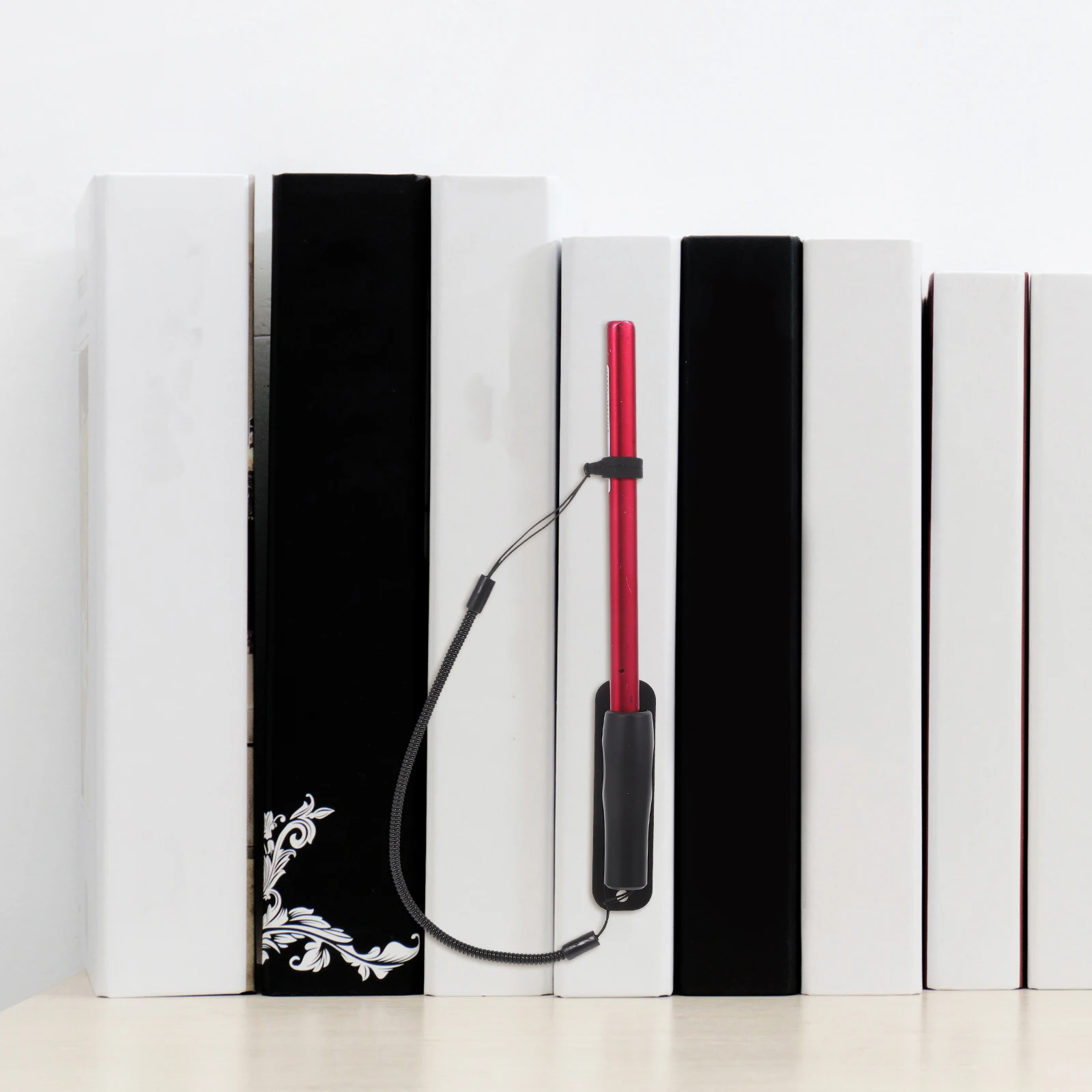 

2 Pcs Pen Leash Holder Stylus Fixing Rope Anti Lost Strap Signature Wrist Lanyard Spring Elastic Secure Adhesive Base