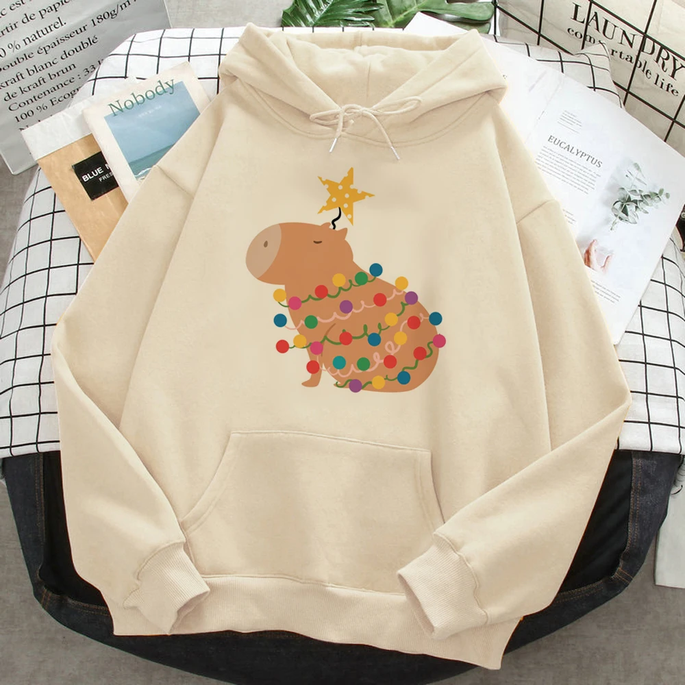 Capybara hoodies women 2023 long sleeve top hoddies female japanese clothes