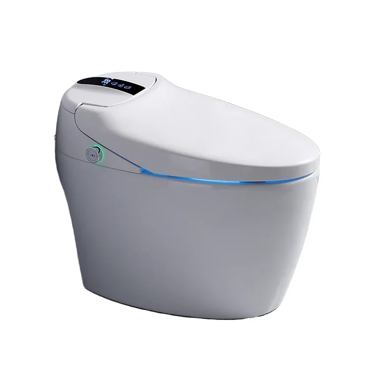 110V/220V modern electric intelligent one piece toilet wc inodoro ceramic automatic electric wc bathroom smart toilet