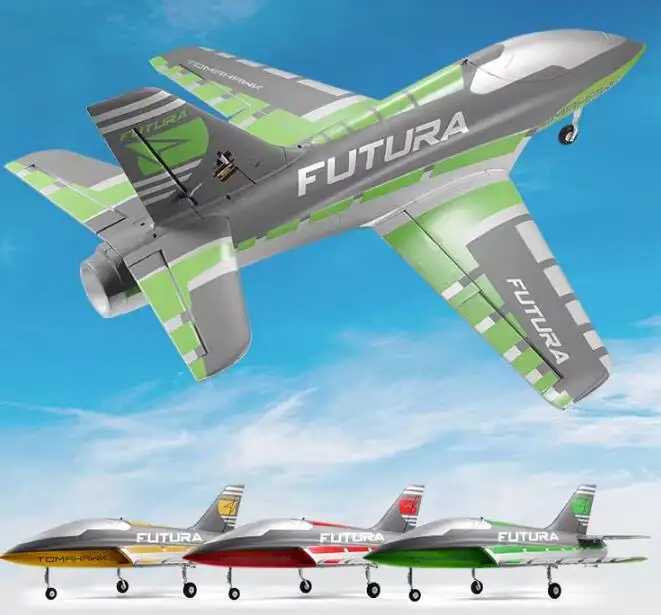قطع غيار طائرة FMS 64 مللي متر TOMRHRWK FUTURA R/C طائرة كهربائية ثابتة الجناح طائرات يتم التحكم فيها عن بعد