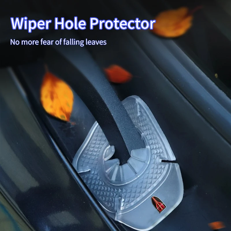 Car Wiper Hole Protection Cover Wipers Dust Protective Case For Hongqi HS5 H5 H9 E-QH5 HS7 E-HS9 H7 E-HS3 Vehicles Accessories