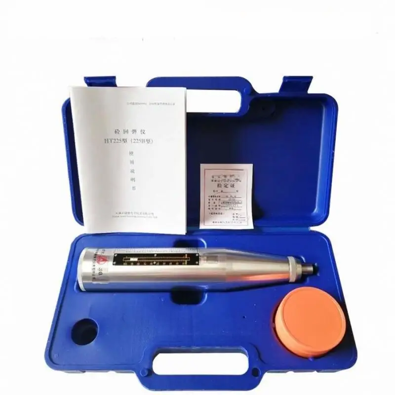 HT-225 Manual Concrete Rebound Test Hammer, Schmidt Hammer for Concrete Compressive Strength Test