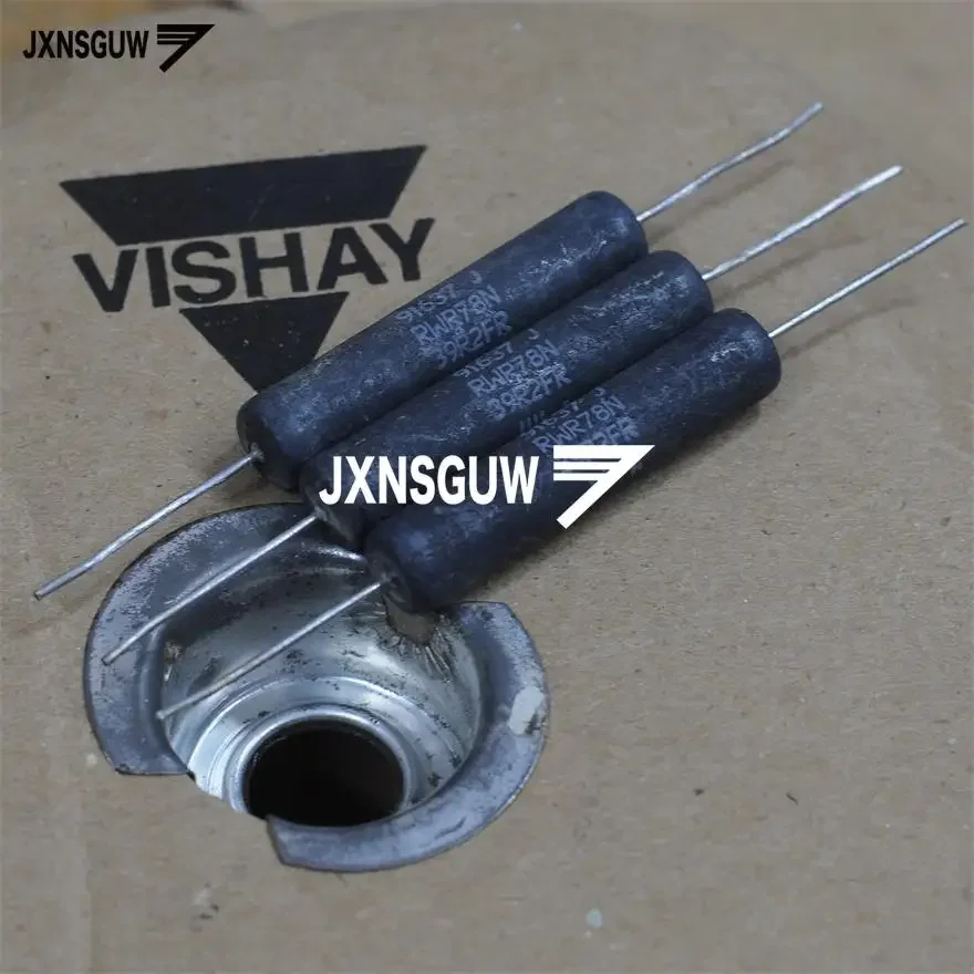 10PCS VISHAY RWR78N 5% 10W39.2R 46X9MM High power wire wound resistors 10W 39.2R grey resistance 10W39R2 39.2ohm free shipping