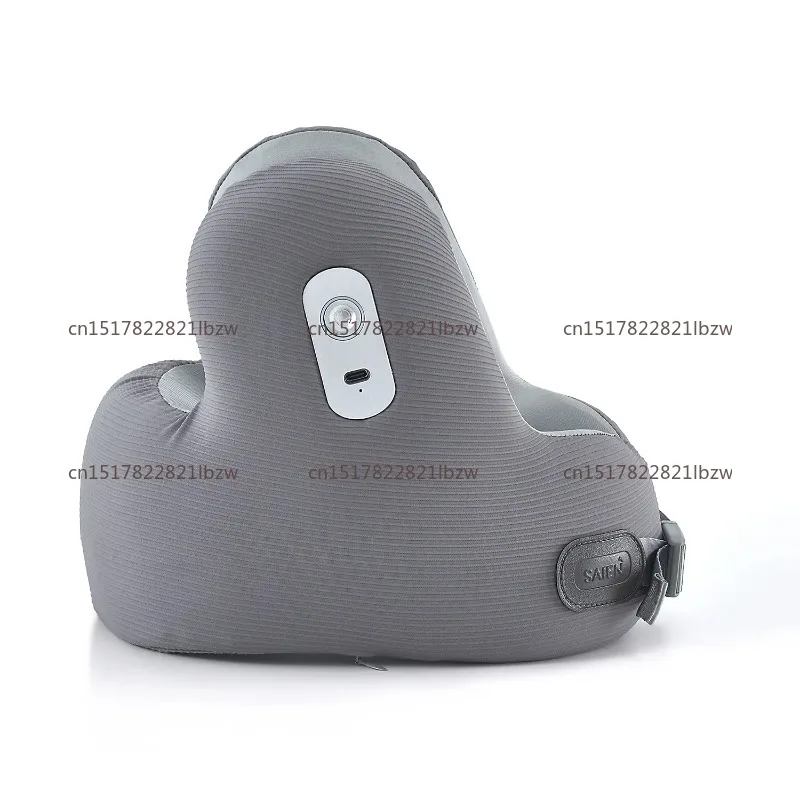 Memory Foam Travel Neck Pillow with Noise Reduction - U-Shaped Bluetooth Music Pillow for Ultimate Comfort on the Go travel