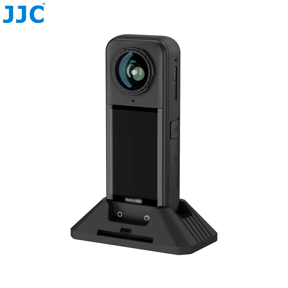 JJC Silicone Non-Slip Desktop Mount for Insta360 X5 X4 Stand Base Charging Opening Insta360 X5 X4 Accessories