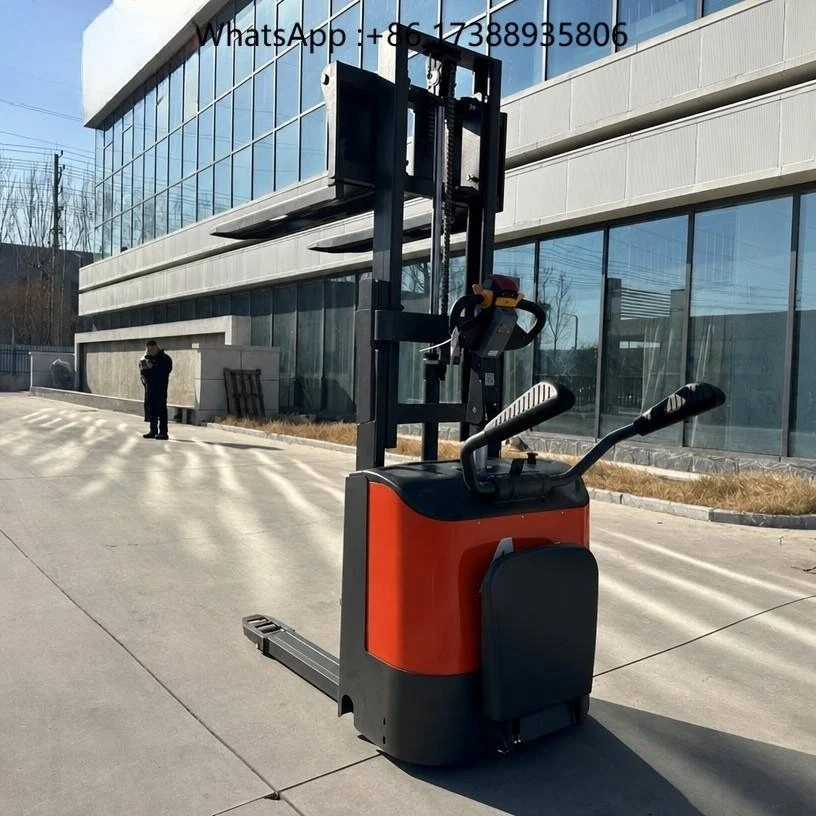 XTMG 2 Ton Waterproof Electric Stacker with Rust Proof Paint for Food Industry Loading Full Electric Pallet Stacker