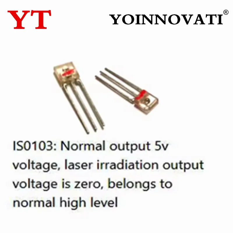 10-100 ピース/ロット IS0103 レーザー受信機チューブツーチューブ (非モデム) 通常の高/低レベル IS0103/IS0203 オプション