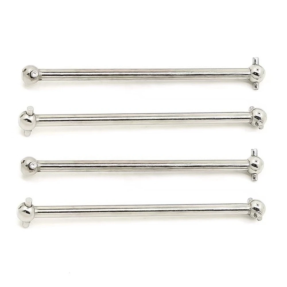 Metal Dog Bone Drive Shaft, Wltoys 104001, 1:10 RC Car, Atualizações de Peças, Acessórios, 4Pcs