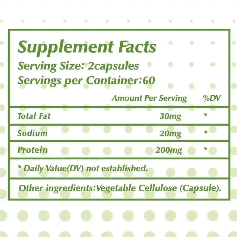 Plant Based Protein Supplement - Rich in Nutrients, Helps with Concentration, Replenishes Energy, and Promotes Digestive Health