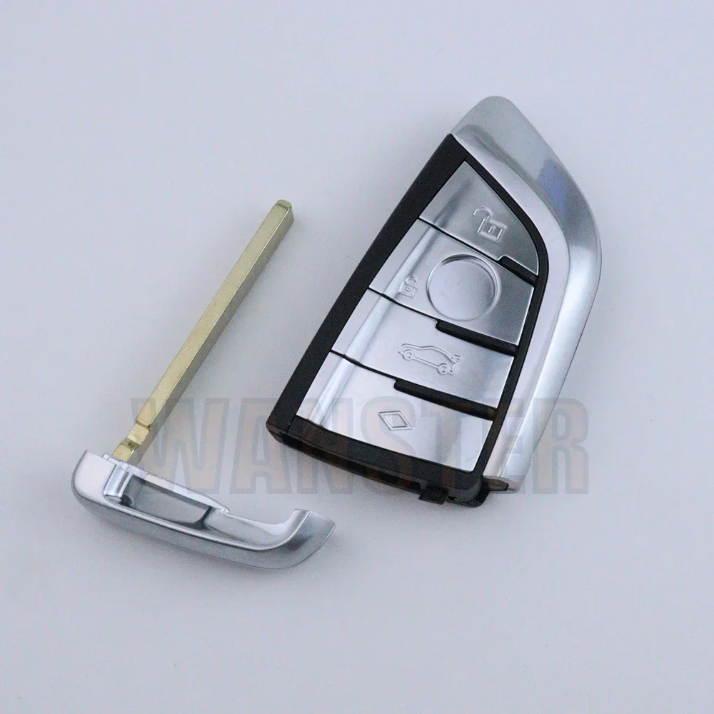 3 4 Bottons Car Key Fob Case Shell Housing for BMW X1 X5 F15 X6 X5M X6M F16 G30 7 Series G11 X1 F48 F39