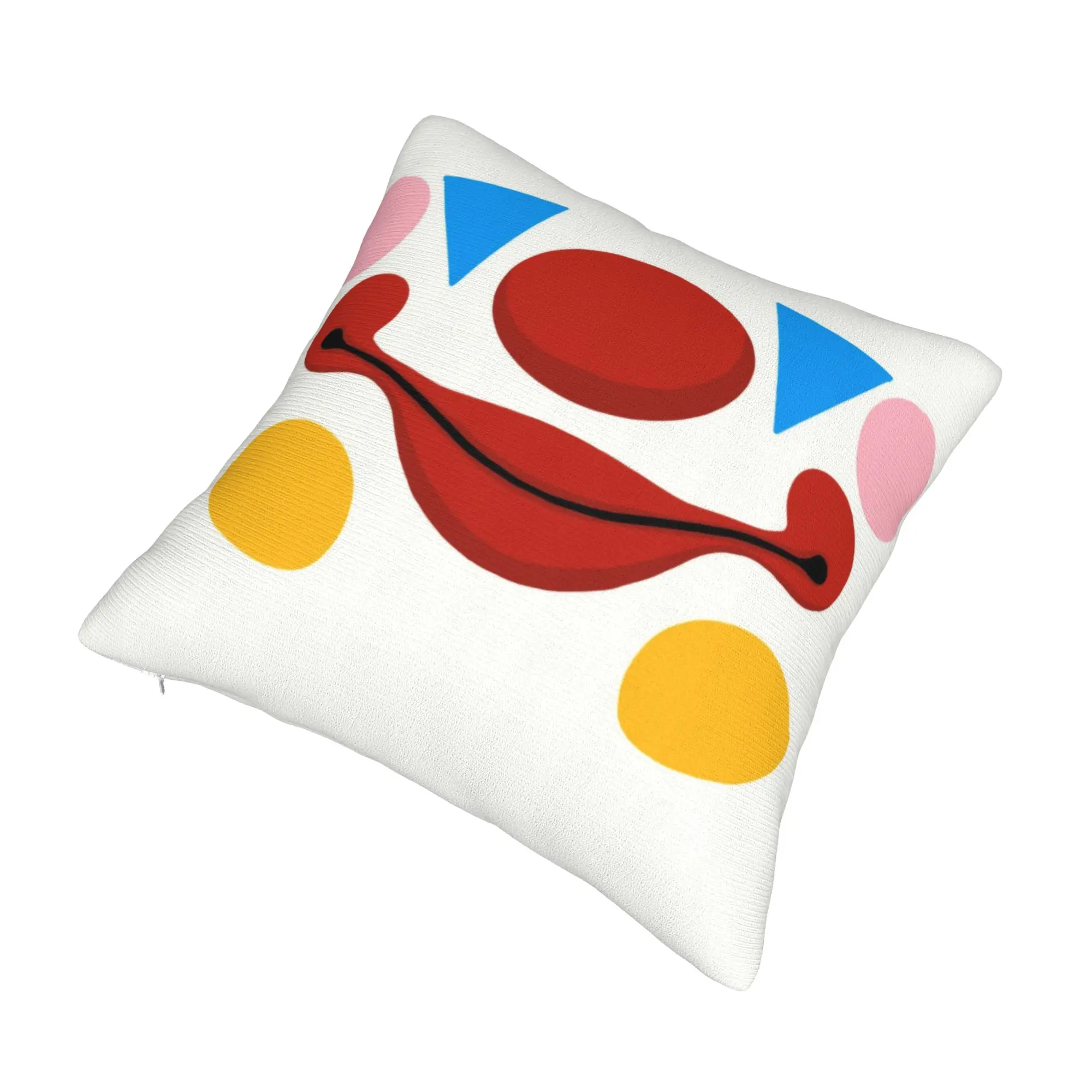 Funny Circus Clown Modern Throw Pillow Covers Home Decor Halloween Grimace Party Cushion