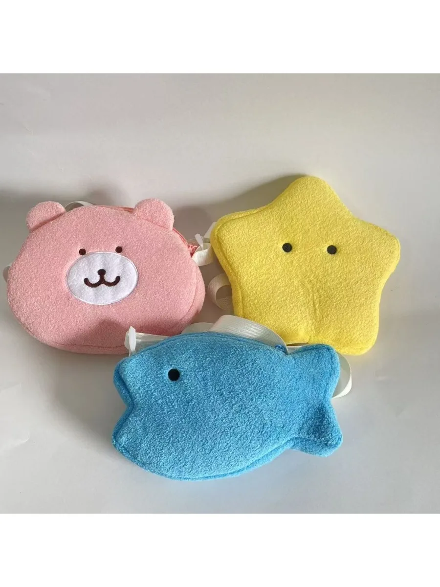 Chiikawa – sac à bandoulière petit ours mignon avec motif de coquelicot, le même Style que Chii Hachiwera, en Stock, cadeaux nagano