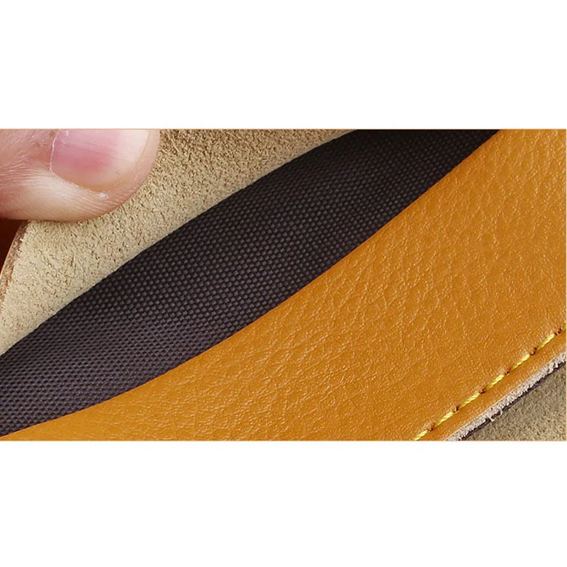 Solid Long Wallet For Men Women Good Quality Cow Leather Large Capacity Purse Lady Card Holider Money Case Soft Money Clips