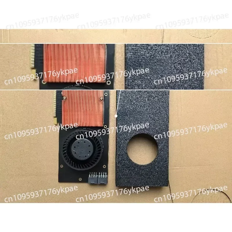 V100 SXM2 To PCIE Adapter Board, Solid Pure Copper with Fan, Second Generation Optimized Product