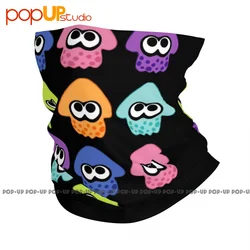 Splatoon 2 Squid Pattern Neck Gaiter Bandana Scarf Face Mask