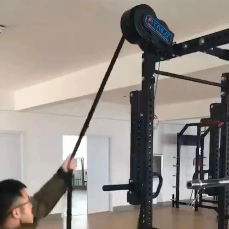 

Gym Suspension Pulley Rope Puller Rope Climber Centrifuge Dynamometer